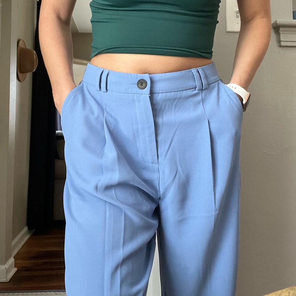 Blue Zara Trousers